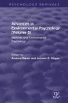 Advances in Environmental Psychology (Volume 5) cover