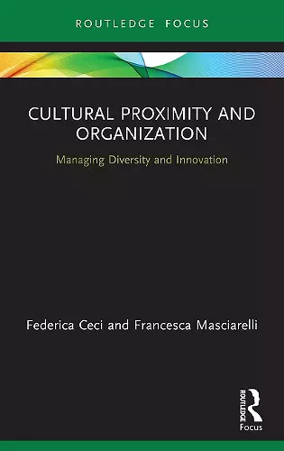 Cultural Proximity and Organization cover