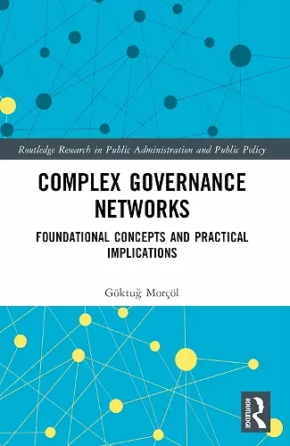 Complex Governance Networks cover