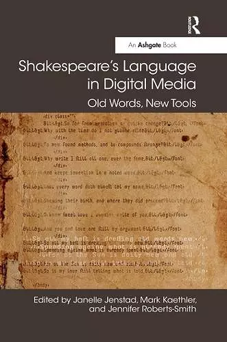 Shakespeare's Language in Digital Media cover