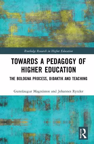 Towards a Pedagogy of Higher Education cover