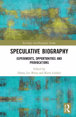 Speculative Biography cover