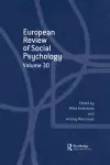 European Review of Social Psychology: Volume 30 cover