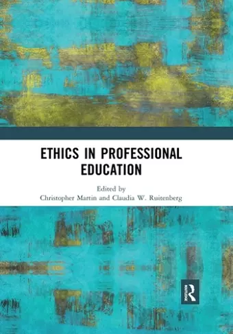 Ethics in Professional Education cover