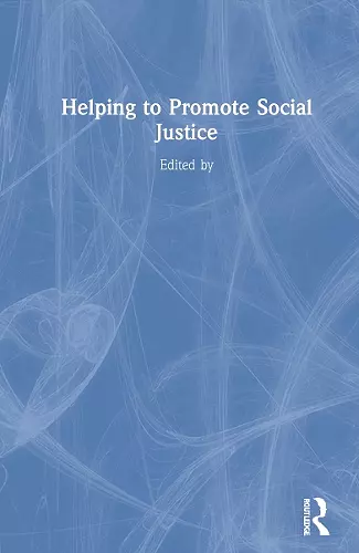 Helping to Promote Social Justice cover