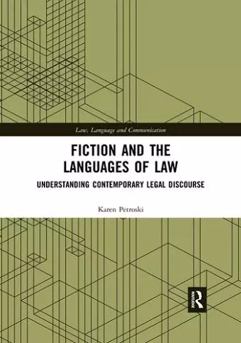 Fiction and the Languages of Law cover