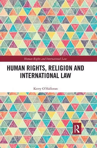 Human Rights, Religion and International Law cover