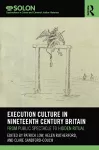 Execution Culture in Nineteenth Century Britain cover