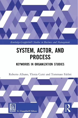 System, Actor, and Process cover