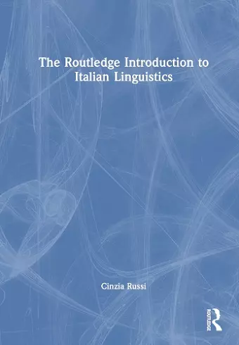 The Routledge Introduction to Italian Linguistics cover