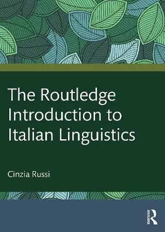 The Routledge Introduction to Italian Linguistics cover