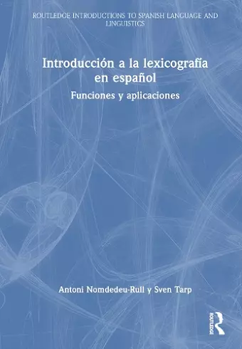 Introducción a la lexicografía en español cover