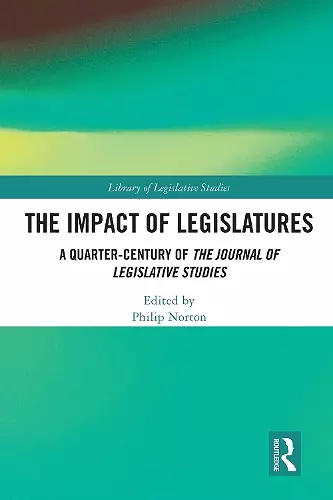 The Impact of Legislatures cover