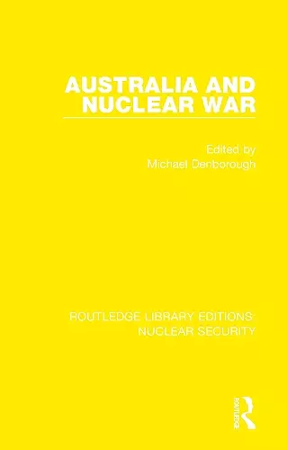 Australia and Nuclear War cover