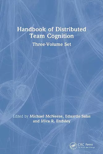 Handbook of Distributed Team Cognition cover