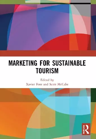 Marketing for Sustainable Tourism cover