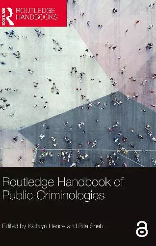 Routledge Handbook of Public Criminologies cover