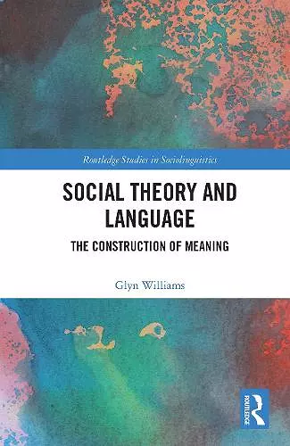 Social Theory and Language cover