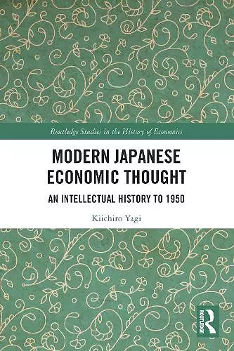 Modern Japanese Economic Thought cover