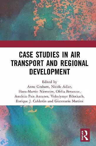 Air Transport and Regional Development Case Studies cover