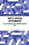 Kant’s Critical Epistemology cover