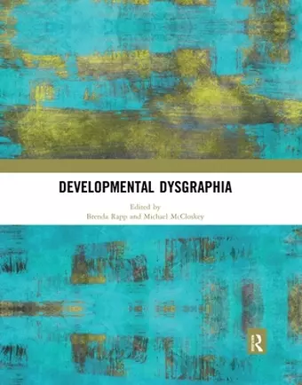 Developmental Dysgraphia cover