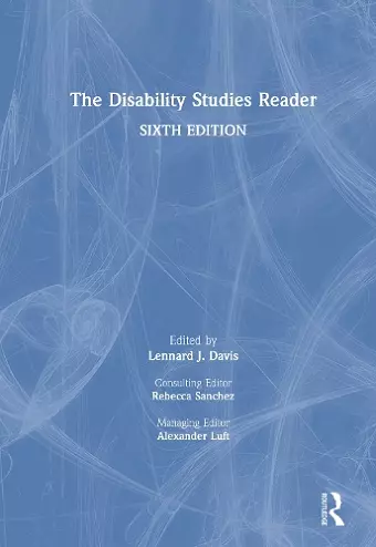 The Disability Studies Reader cover