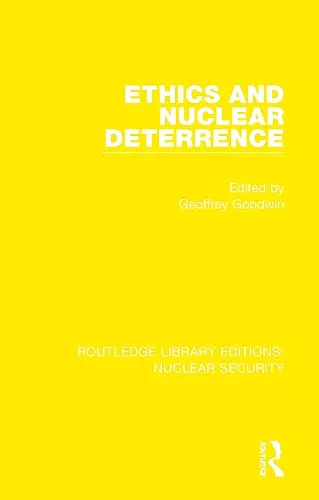 Ethics and Nuclear Deterrence cover