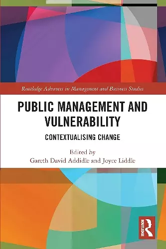 Public Management and Vulnerability cover