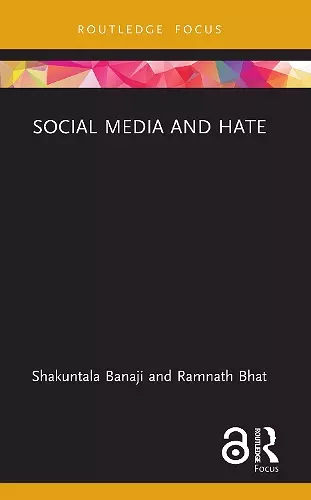 Social Media and Hate cover