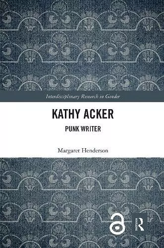 Kathy Acker cover