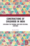 Constructions of Childhood in India cover