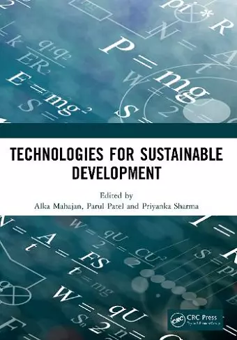 Technologies for Sustainable Development cover