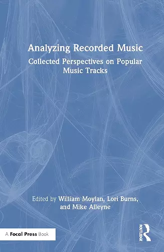 Analyzing Recorded Music cover