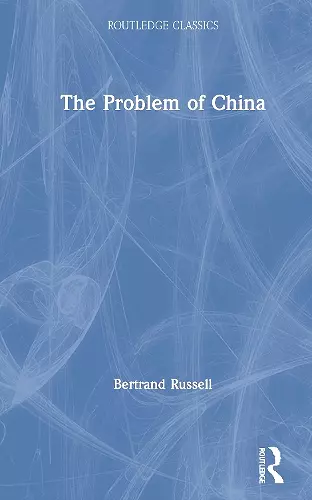 The Problem of China cover