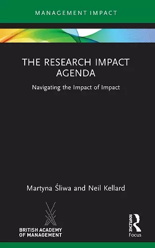 The Research Impact Agenda cover