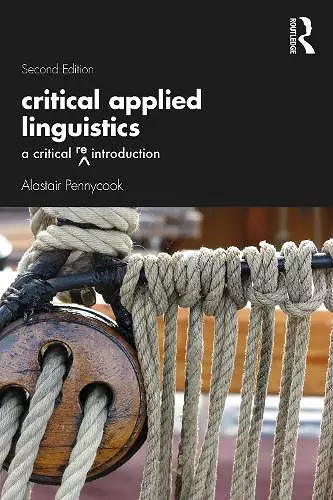 Critical Applied Linguistics cover