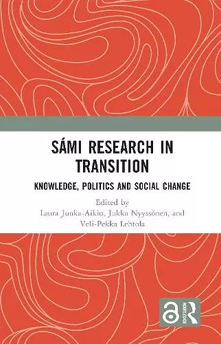 Sámi Research in Transition cover