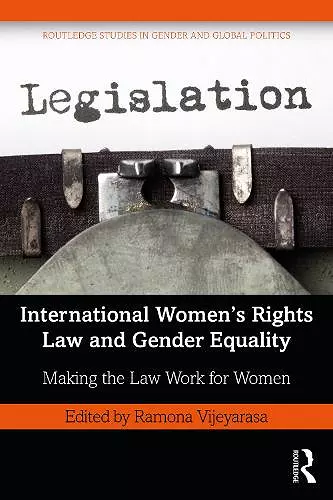 International Women’s Rights Law and Gender Equality cover