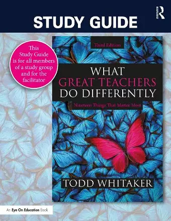 Study Guide: What Great Teachers Do Differently cover