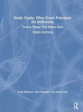 Study Guide: What Great Principals Do Differently cover