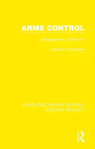 Arms Control cover