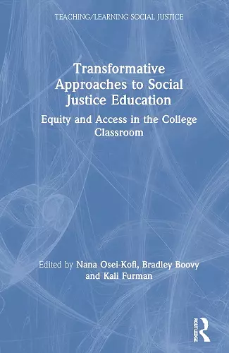 Transformative Approaches to Social Justice Education cover