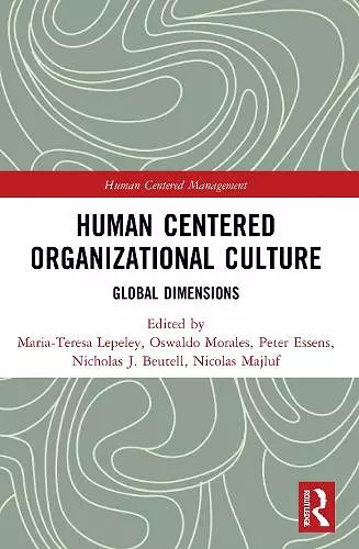 Human Centered Organizational Culture cover