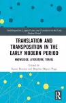 Translation and Transposition in the Early Modern Period cover