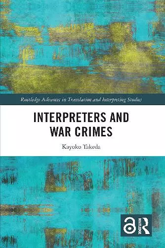 Interpreters and War Crimes cover