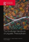 The Routledge Handbook of Linguistic Prescriptivism cover