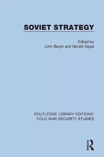 Soviet Strategy cover