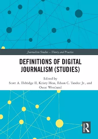 Definitions of Digital Journalism (Studies) cover