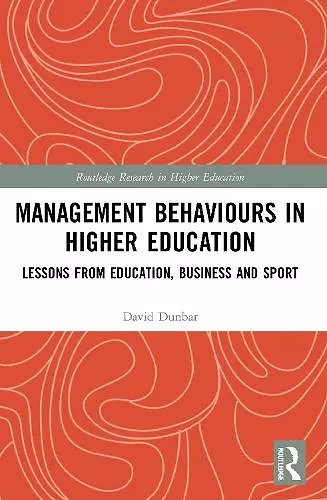 Management Behaviours in Higher Education cover